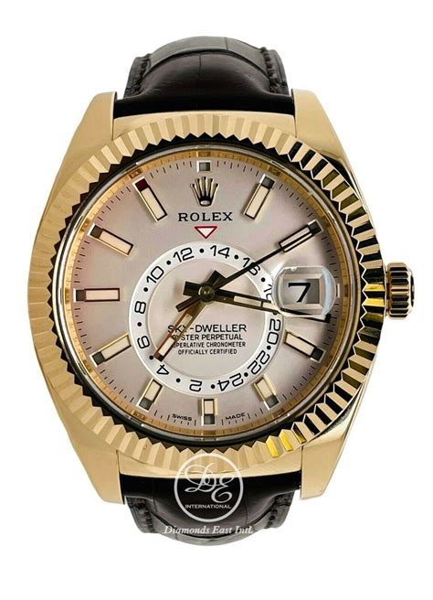 rolex sky-dweller 326138ws|rolex sky dweller price chart.